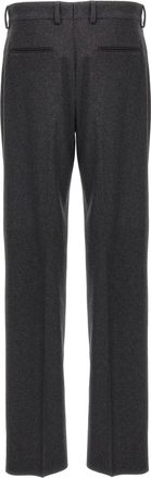 Fendi Mens Gray Cashmere Casual Pants