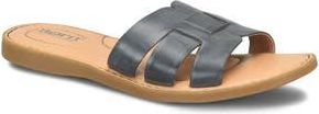 B&oslash;rn Mindi Slide Sandal in Navy Leather at Nordstrom Rack, Size 10