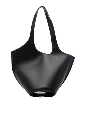 The Attico Black Medium La Scoop Shoulder Bag
