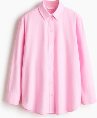 H&M Oxfordbluse - Pink