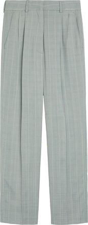 Blaz&eacute; Milano Fox Striped Woven Trousers - Light Blue - 0 (UK6 / XS)