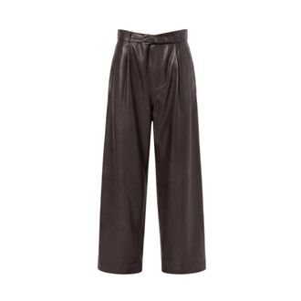 Iceberg Leren Jas - Dames - Jassen - Bruin - Maat: 2XS Leer