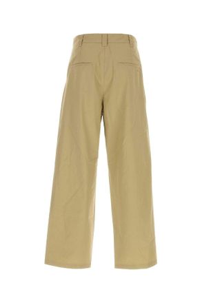 A.P.C. Mens Ricky Trousers Beige Cotton