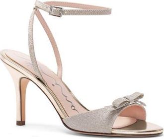 Nina Vicci Ankle Strap Sandal in Platino at Nordstrom, Size 7.5