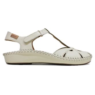 Pikolinos P. Vallarta 655-0703 Leather Womens Comfort Sandals - Nata - Size:UK 6-6.5