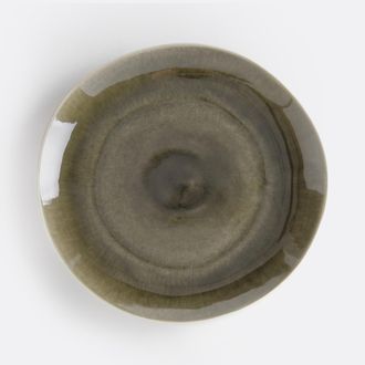 La Redoute Interieurs Set van 4 platte borden met gebarsten effect, Gogain