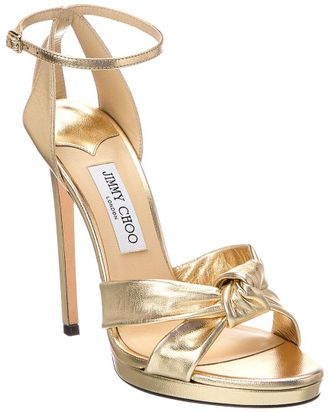 Jimmy Choo London Rosie 120 Leather Sandal