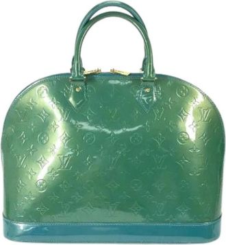 Louis Vuitton Pre-owned Alma GM Handtas - Dames - Vintage Handtas - Groen - ONE Size - Vintage