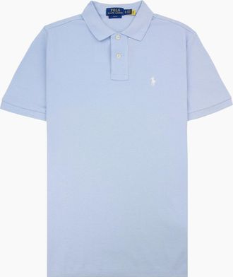 Polo Ralph Lauren Mens Polo Ralph Lauren Slim Fit Short Sleeve Polo Baby Blue - Size: 42