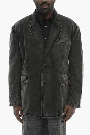 Diesel Denim Blazer D-BLAZ with Flap Pockets size M
