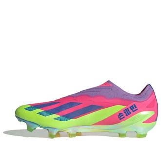 adidas X Crazyfast Son.1 FG Lucid Lemon Royal Pink IF0416