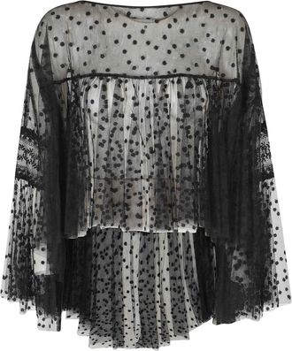 Alberta Ferretti Mujer, Blusas y Camisas, Negro, Talla: S
