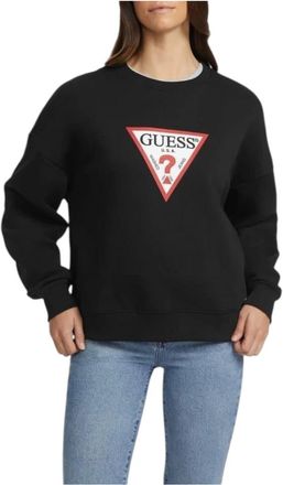 Guess Mujer, Sudaderas, Negro, Talla: XL