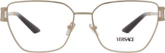 Versace Demo Butterfly Ladies Eyeglasses VE1301 1002 55