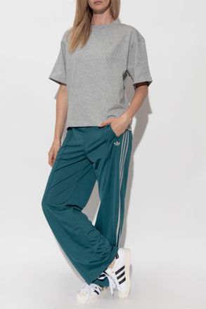 adidas Wide-leg Sweatpants, Womens, Green