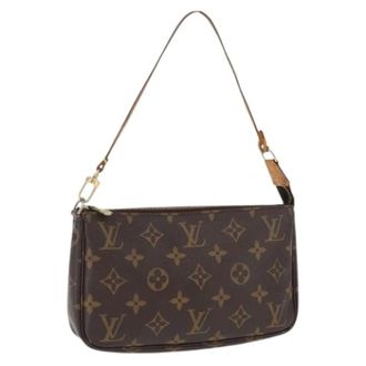 Louis Vuitton Pre-owned Shoulder Bags, female, Brown, Size: ONE SIZE Pre-owned Vintage Shoulder Bag