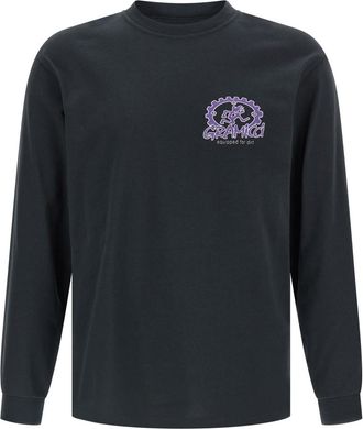 Gramicci Black Equipped For Dirt T-shirt