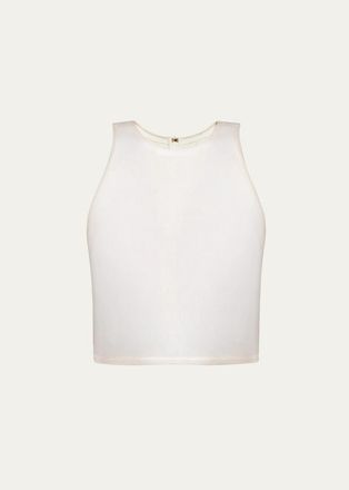 Vix Danna Eyelet Sleeveless Top