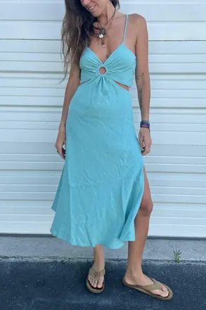 Jen's Pirate Booty Sweet Dreams Dress In Canal