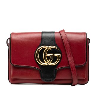 Gucci Tweedehands Kleine Bicolor Leren Arli Schoudertas