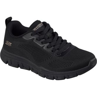 Skechers BOBS B Lite Textiel Dames Zwarte Sneakers