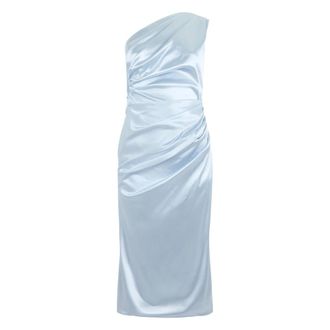 Dolce & Gabbana One-shoulder Midi Dress - female - Dolce & Gabbana - Party Dresses - Blue - S - Dresses