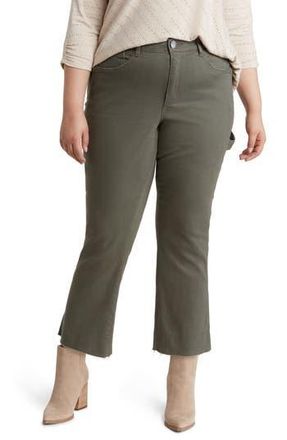 Wit & Wisdom AbSolution Skyrise Raw Hem Barely Bootcut Jeans (Nordstrom Exclusive) in Laurel Wre at Nordstrom Rack, Size 14W