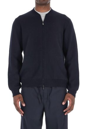 Drumohr Merino Wool Full Zip Sweater