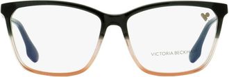 Victoria Beckham rectangle-frame glasses - women - Acetate - One Size - Black