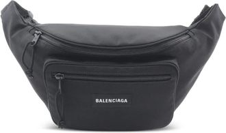 Balenciaga Marsupio piccolo con applicazione 2020 - Nero