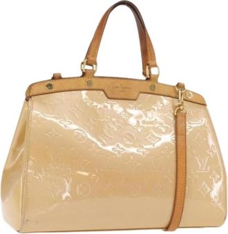 Louis Vuitton Pre-owned Handbags, female, Beige, Size: ONE SIZE Pre-owned Hand Bag