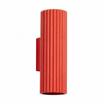 Sollux Lighting Aplique rojo aluminio alt. 20 cm