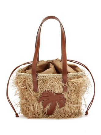 Palm Angels Borsa da spiaggia con coulisse - Toni neutri