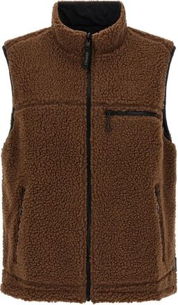 Gramicci Chaleco Reversible de Sherpa - Jackets - Hombre - Marr&oacute;n - 2XL