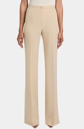 Santorelli Beth Mid-Rise Flared Pant in Sand at Nordstrom, Size 12