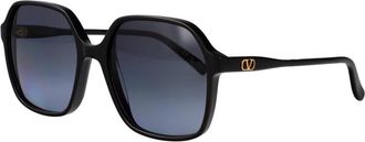 Valentino Garavani Vg 0018S Zonnebril - Dames - Zonnebrillen - Grijs - 56 MM - Accessoires