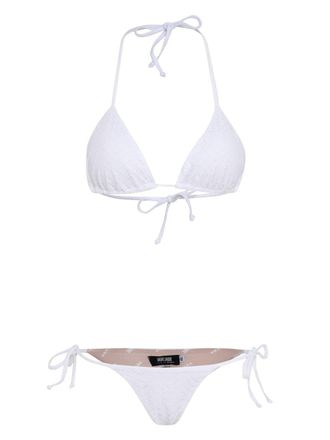 Amir Slama x Jade Picon bikini met textuur - Wit