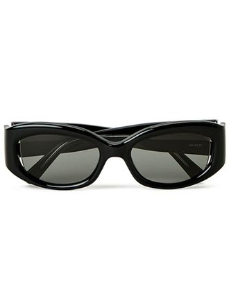 CHRISTOPHER ESBER Davies Beluga round-frame sunglasses - Black