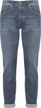 Dondup Blue Icon Cotton Jeans