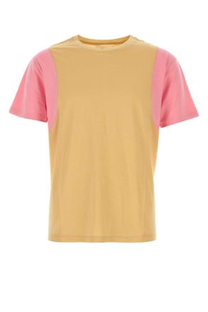 Gimaguas Beige Cotton Sleeve T Shirt