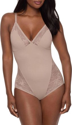 Miraclesuit Modern Romance Shaping Bodysuit In Stucco