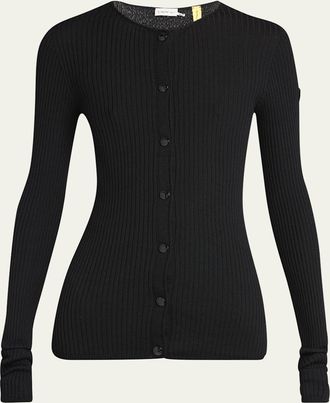 Moncler x EE72 by Edward Enninful Wool Cardigan