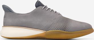 Cole Haan Mens 6.ZER&Oslash;GRAND Laser Quick-On Oxford Shoes - Grey Size 10.5