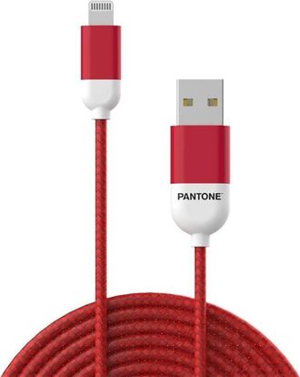 Celly Pantone Cable Usb A Lightning 1,5 M Rojo