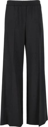 Kaos Pantaloni Palazzo con vita elastica - - Trousers - Donna - Nero - L