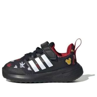 adidas (TD) adidas x Disney FortaRun 2.0 Mickey Cloudfoam Shoes Black HP8994