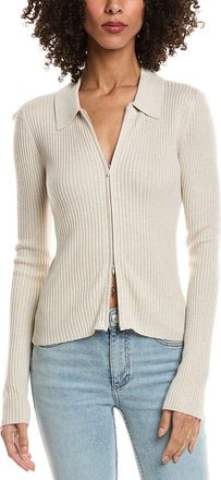 Splendid Georgie Two Zip Cashmere-Blend Sweater
