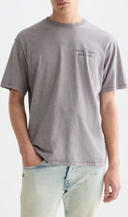 Scotch & Soda x Basquiat Relaxed Fit Graphic T-Shirt in Steel Grey at Nordstrom, Size Xx-Large