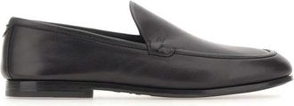 Fabi Platte schoenen - Heren - Loafers - Zwart - 43 EU - Leer - Schoenen
