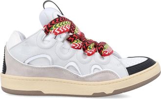 Lanvin Sneakers, male, White, Size: 11 US Curb Sneakers